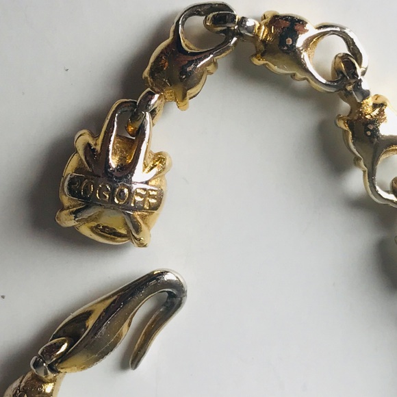 “Vintage Signed Bogoff”Couture Crystals Parure Necklace - Picture 7 of 7